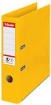 Esselte No.1 Power Ordner Breit DIN A4 75 mm Gelb 2 Ringe 811310 Pappkarton Matt
