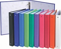 Exacompta 51376E, Exacompta Ringbuch 4 Ringe Kaschierter Karton PP DIN A4 Lila 20