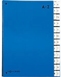 PAGNA Pultordner Blau DIN A4 Hartpappe A - Z Blau 24249-BU