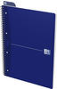 OXFORD Office Essentials Notebook DIN A4+ Kariert Spiralbindung Karton Blau