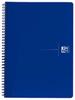 OXFORD Office Essentials Notebook DIN A4+ Liniert Spiralbindung Karton Schwarz
