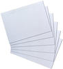 Herlitz Karteikarten DIN A4 100 Karten Weiß Liniert 29,7 x 21 cm 100 Stück