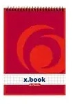 herlitz Notizblock DIN A6 Rot 50 Blatt Kariert