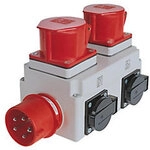Holzmann Anlaufautomatik f&uuml;r Absaugger&auml;te ALA1_400V Rot, Schwarz 1147090