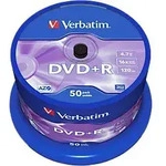 Verbatim DVD+R Spindle 16x 4.7 GB 50 St&uuml;ck