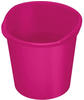 Helit Papierkorb Kunststoff Pink 28,4 x 30 cm 4 Stück