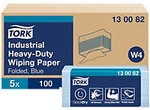 Tork Heavy Duty Wischt&uuml;cher W4 Blau 3-lagig 0.558 m 130082 5 Rollen &agrave; 100 Blatt
