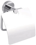 tesa Smooz Toilettenpapierspender Chrom, Metall Silber 1266372
