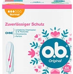 o.b. Tampons ohne Applikator Original Normal 64 St&uuml;ck 1289312
