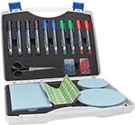 magnetoplan Pr&auml;sentations-Kit Moderationskoffer Schwarz Wei&szlig; 34 x 27,5 cm 1117616