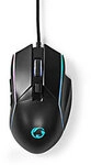 Nedis Gaming-Maus GMWD510BK Verkabelt Schwarz 1284275