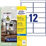 AVERY Zweckform Wetterfeste Etiketten J4776-10 Selbstklebend DIN A4 Wei&szlig; 99,1...