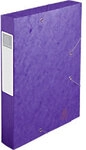 Exacompta Archivbox 16015H DIN A4 Karton 25 (B) x 33 (H) cm Violett 6,0 cm 10 St&uuml;ck