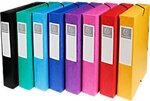 Exacompta Archivbox 50600E DIN A4 Karton 25 (B) x 6 (T) x 33 (H) cm Farbig sortiert