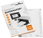 DURABLE Badgemaker Einsteckschild 0,95 x 34 x 21,5 cm Papier 20 Blatt &agrave; 12 St&uuml;ck