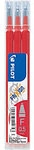 Pilot FriXion Ball Tintenrollermine 0.25 mm Fein Kugel Rot 3 St&uuml;ck 5966424