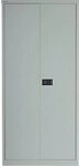 Bisley Aufbewahrungsschank Metall 3 Fachb&ouml;den 914 x 400 x 1.806 mm Hellgrau 4939173