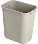 Rubbermaid Rechteckiger Recyclingeimer 27 L Grau PE (Polyethylen) 1264764