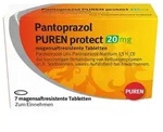 PANTOPRAZOL PUREN protect 20 mg magensaftres.Tabl. 7 St