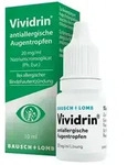 VIVIDRIN antiallergische Augentropfen 10 ml