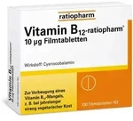 VITAMIN B12-RATIOPHARM 10 &mu;g Filmtabletten 100 St