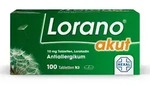 LORANO akut Tabletten 100 St