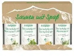 SAUNEN mit Spa&szlig; 4 versch.Sorten Konzentrat 4X50 ml