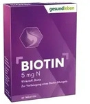 GESUND LEBEN Biotin 5 mg N Tabletten 60 St