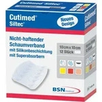 CUTIMED Siltec Schaumverb.10x10 cm nicht haftend 12 St
