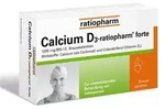 CALCIUM D3-ratiopharm forte Brausetabletten 100 St