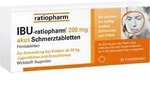 IBU-RATIOPHARM 200 mg akut Schmerztbl.Filmtabl. 20 St