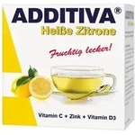 ADDITIVA hei&szlig;e Zitrone Pulver Sachets 120 g