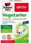 DOPPELHERZ Vegetarier Vitamine+Mineralstoffe aktiv 30 St