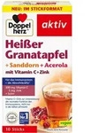 DOPPELHERZ hei&szlig;er Granatapfel+Sanddorn + Acerola 10 St
