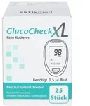 GLUCOCHECK XL Blutzuckerteststreifen 25 St