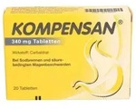 Kompensan 340mg Tabletten - Bei Sodbrennen 20 St