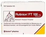 RUTINION FT 100 mg Tabletten 100 St