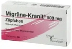 MIGR&Auml;NE KRANIT 500 mg Z&auml;pfchen 10 St
