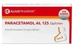 PARACETAMOL AL 125 S&auml;uglings-Suppos. 10 St