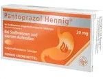 PANTOPRAZOL Hennig b.Sodbrennen 20 mg msr.Tabl. 14 St