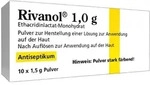 RIVANOL 1,0 g Pulver 10 St