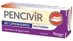 PENCIVIR bei Lippenherpes Creme hautfarben 1% 2 g
