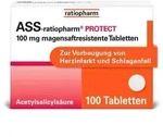 ASS-ratiopharm PROTECT 100 mg magensaftr.Tabletten 100 St