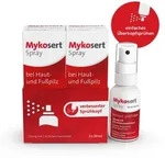 MYKOSERT Spray bei Haut- und Fu&szlig;pilz 2X30 ml