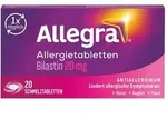 Allegra Schmelztabletten - bei Heuschnupfen & Allergien 20 St