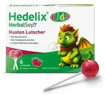 HEDELIX HerbalSept Husten Lutscher Kids 6 St