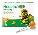 HEDELIX HerbalSept Hals Lutscher Kids 6 St