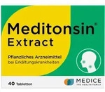 MEDITONSIN Extract pflanzliche Erk&auml;ltungstabletten 40 St