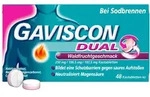 GAVISCON DUAL Waldfrucht 250mg/106,5mg/187,5mg KTA 48 St