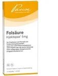 FOLS&Auml;URE INJEKTOPAS 5 mg Injektionsl&ouml;sung 10 St